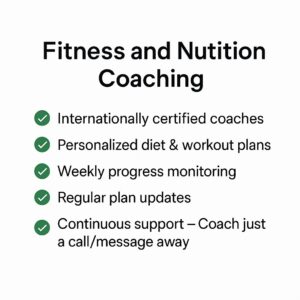 Fitness and Nutrition Coaching