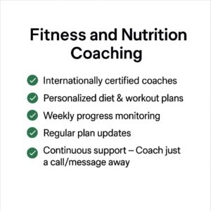 Fitness and Nutrition Coaching